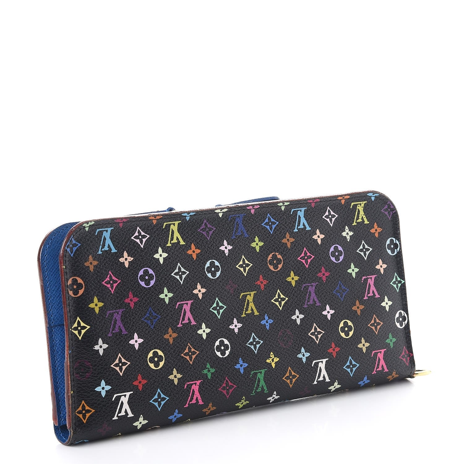 Louis Vuitton Monogram Multicolor Insolite Wallet Black Bleuet 3 of 8