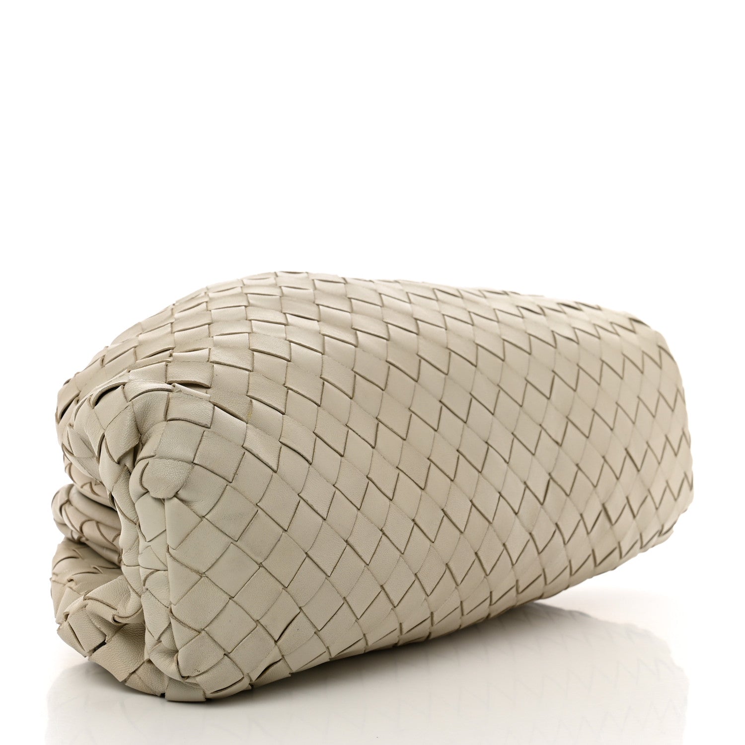 Bottega Veneta Nappa Maxi Intrecciato The Pouch Oversized Clutch Plaster 4 of 8