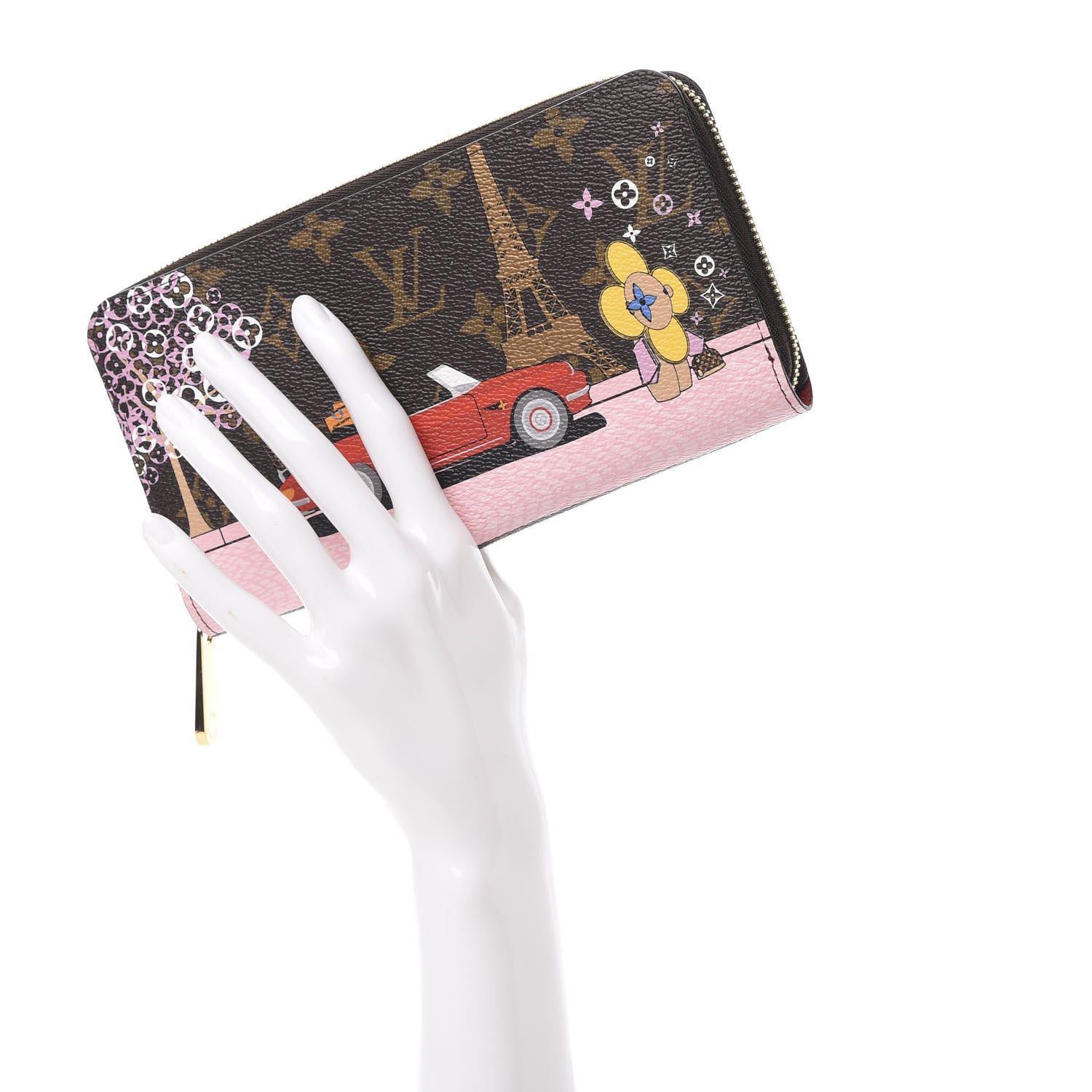 Louis Vuitton Monogram 2019 Christmas Animation Zippy Wallet 2 of 7