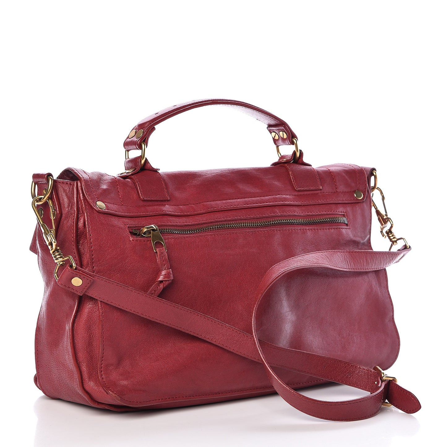 Lambskin Medium PS1 Satchel Chianti