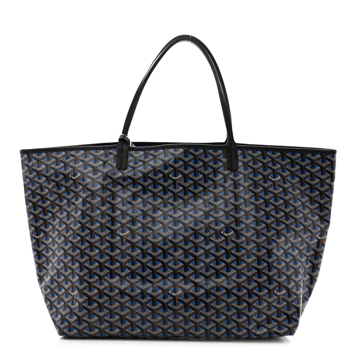 Goyardine Saint Louis Claire Voie GM Black Sky Blue