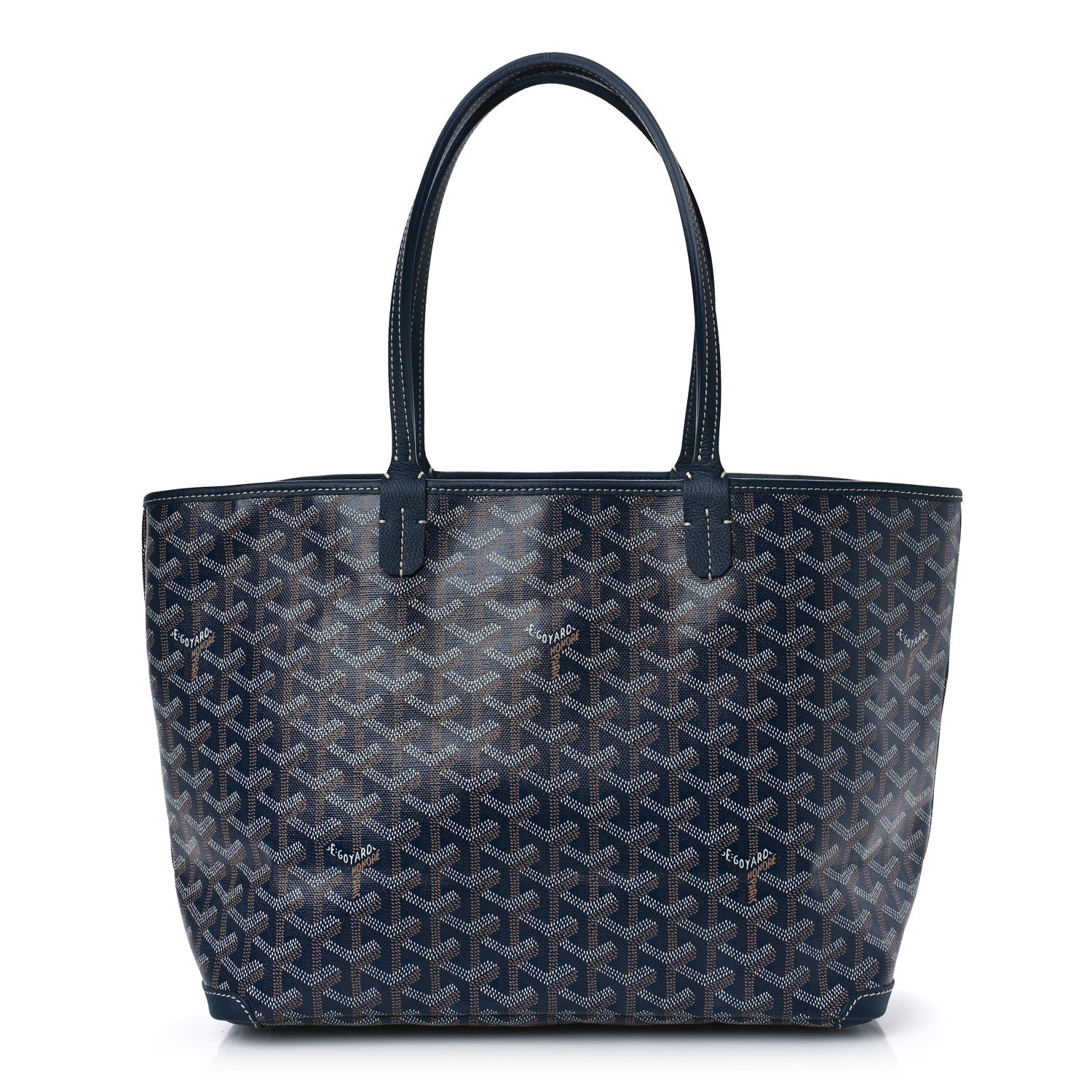 Goyard Goyardine Artois PM Navy 1 of 8