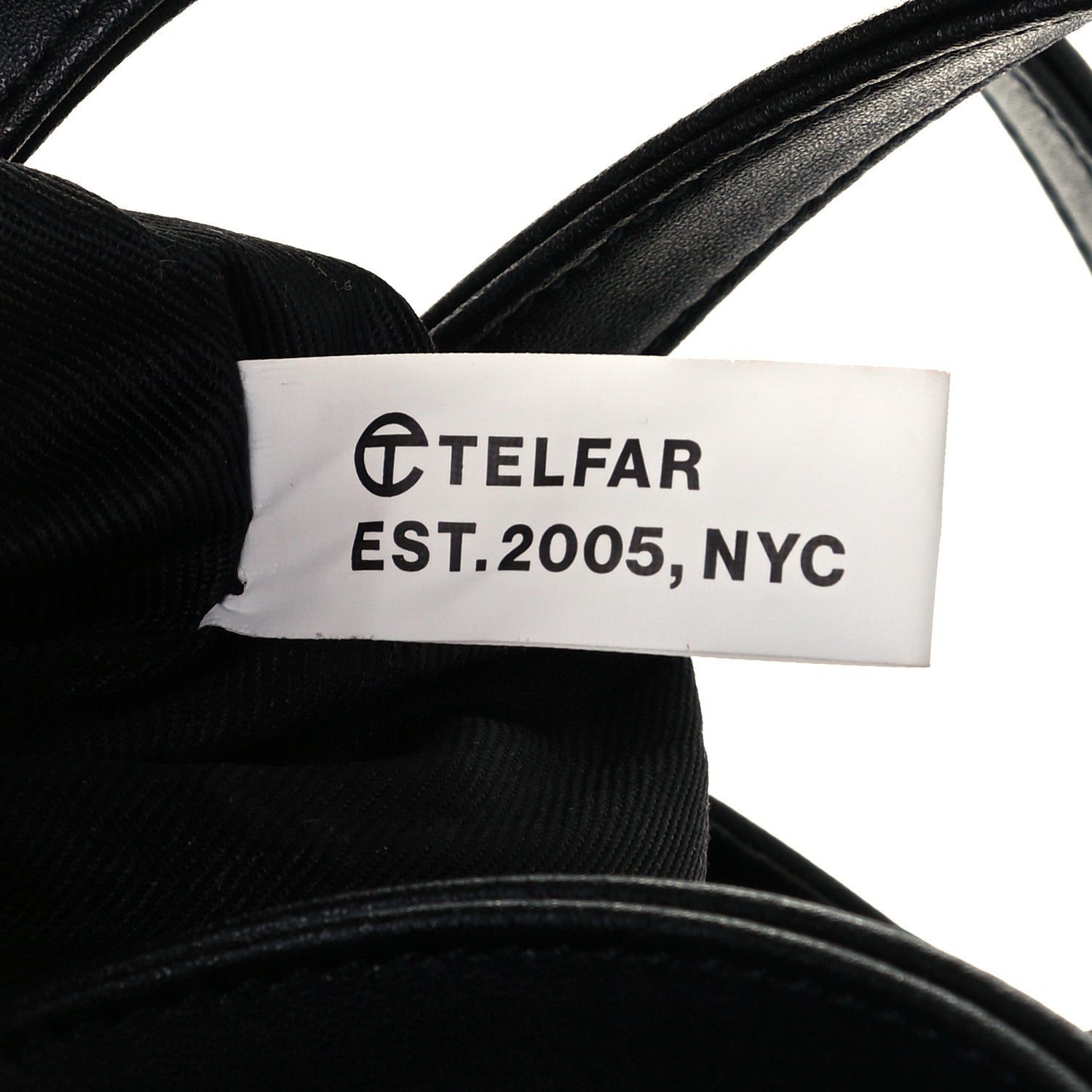 Telfar Vegan Leather Medium Shopping Bag Black 7 of 11