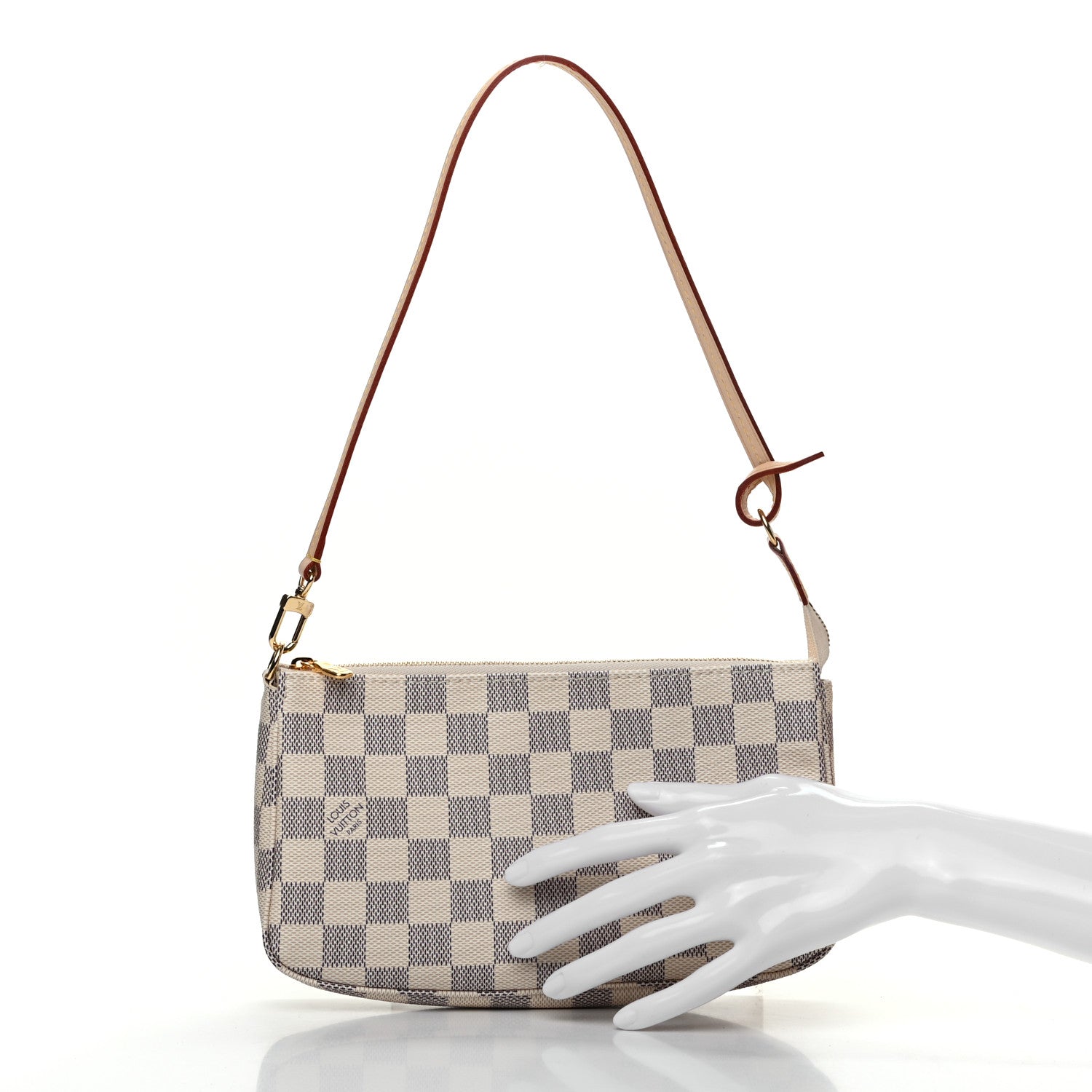Louis Vuitton Damier Azur Pochette Accessories NM 2 of 8
