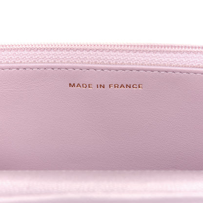 Chanel Caviar Quilted Coco Candy Wallet On Chain WOC Light Pink 7 of 12