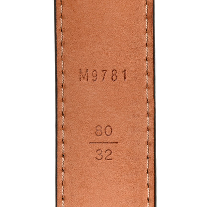 Louis Vuitton Monogram 40mm LV Initiales Belt 80 32 4 of 7
