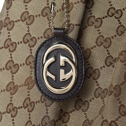 Gucci Monogram Large Sukey Tote Dark Brown 12 of 14