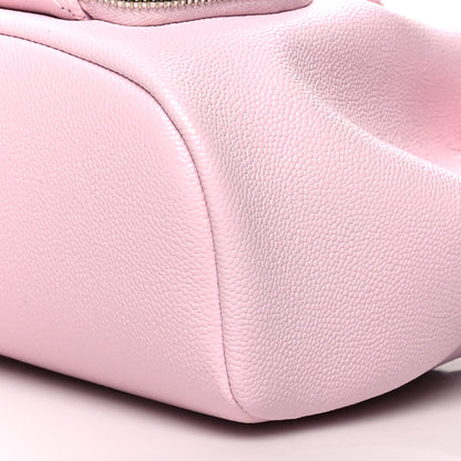 Chanel Caviar Quilted CC Pocket Bucket Bag Light Pink 11 of 11