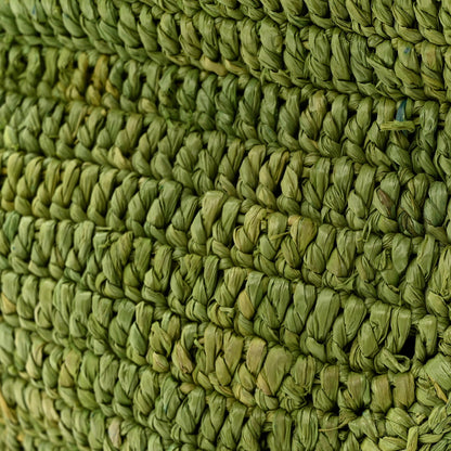Loewe Raffia Paulas Ibiza Fold Shopper Tote Green 10 of 11