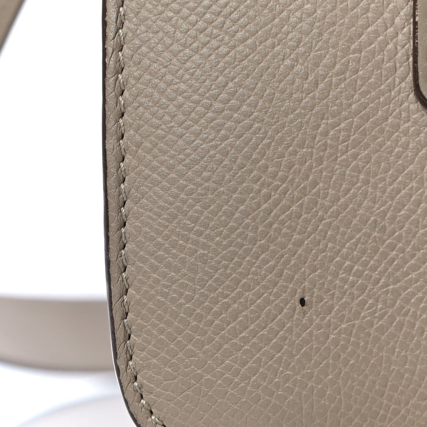 Baby Grained Calfskin Medium Symmetrical Bag Taupe