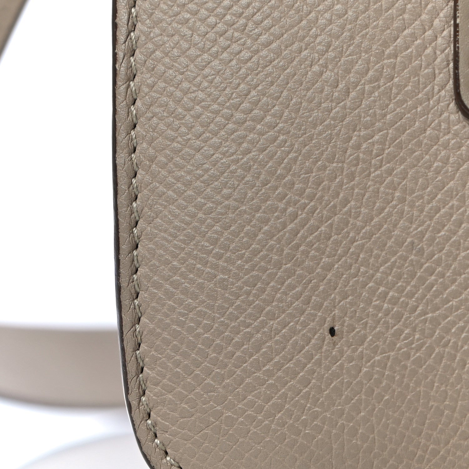 Celine Baby Grained Calfskin Medium Symmetrical Bag Taupe 13 of 13