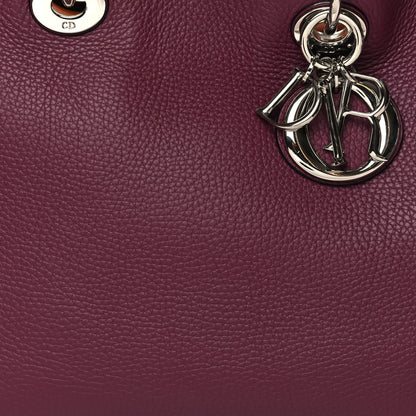 Christian Dior Bullcalf Large Diorissimo Tote Purple 10 of 16