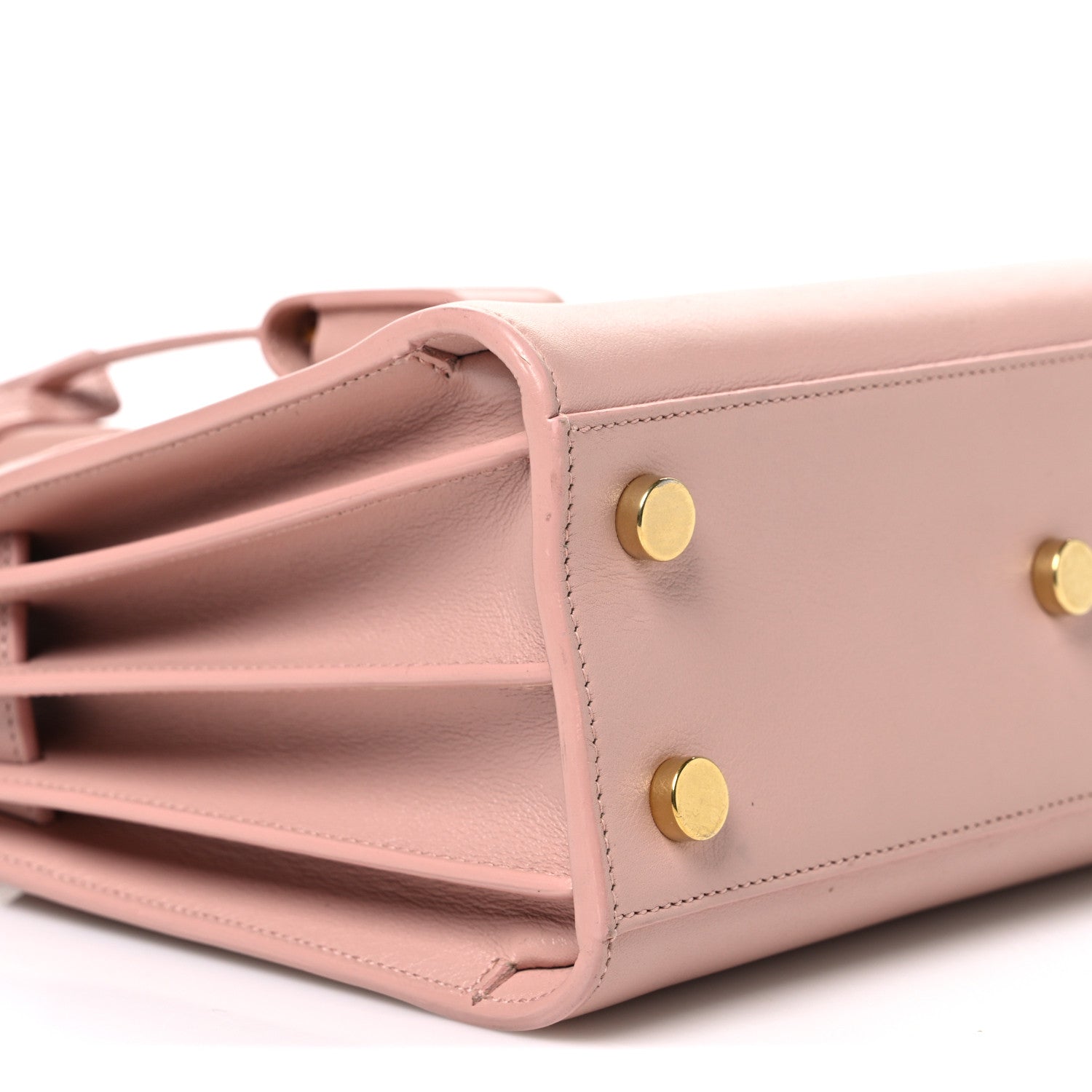 Saint Laurent Calfskin Nano Sac De Jour Pale Pink 9 of 10