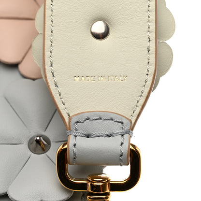 Fendi Calfskin Flowerland Studded Strap You Dove 3 of 5
