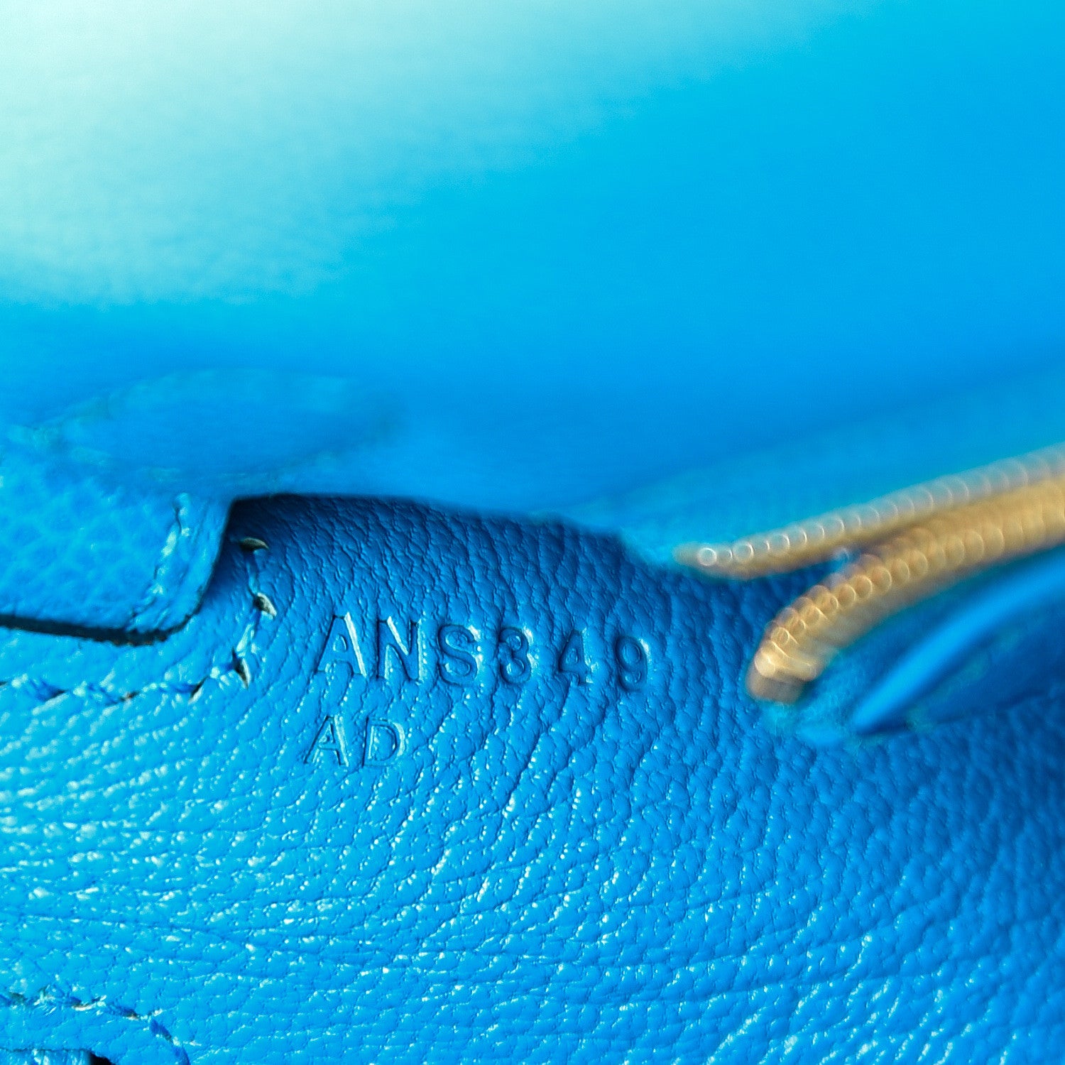 Hermes Epsom Kelly Sellier 25 Bleu Zanzibar 6 of 8