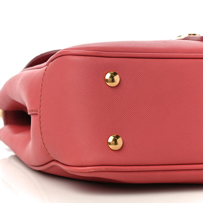 Burberry Trench Calfskin Medium DK88 Top Handle Bag Blossom Pink 8 of 9