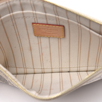 Louis Vuitton Damier Azur Neverfull MM GM Pochette 4 of 10