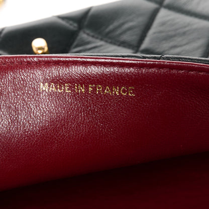 Chanel Lambskin Quilted Medium Single Flap Black 7 of 13