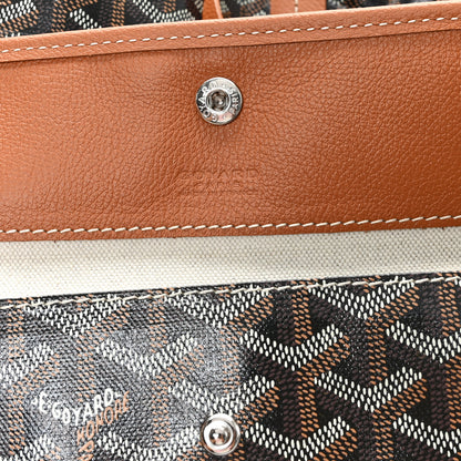 Goyard Goyardine Saint Louis PM Black Gold 7 of 11