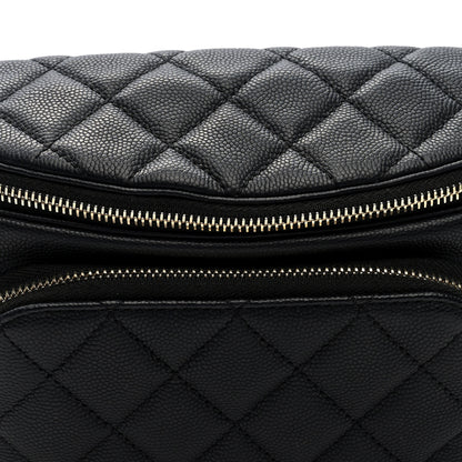 Chanel Caviar Quilted Business Affinity Waist Belt Bag Black 8 of 10