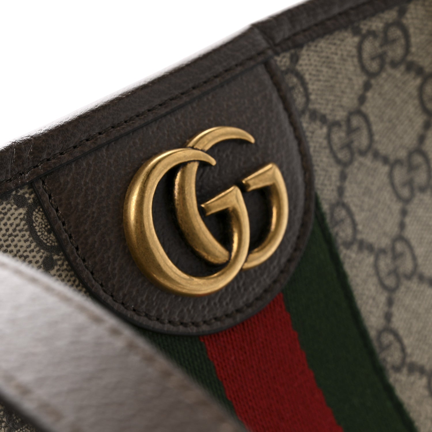 Gucci GG Supreme Monogram Medium Ophidia Tote Bag Brown 11 of 11
