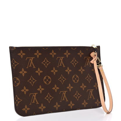 Louis Vuitton Monogram Neverfull MM GM Pochette 3 of 8