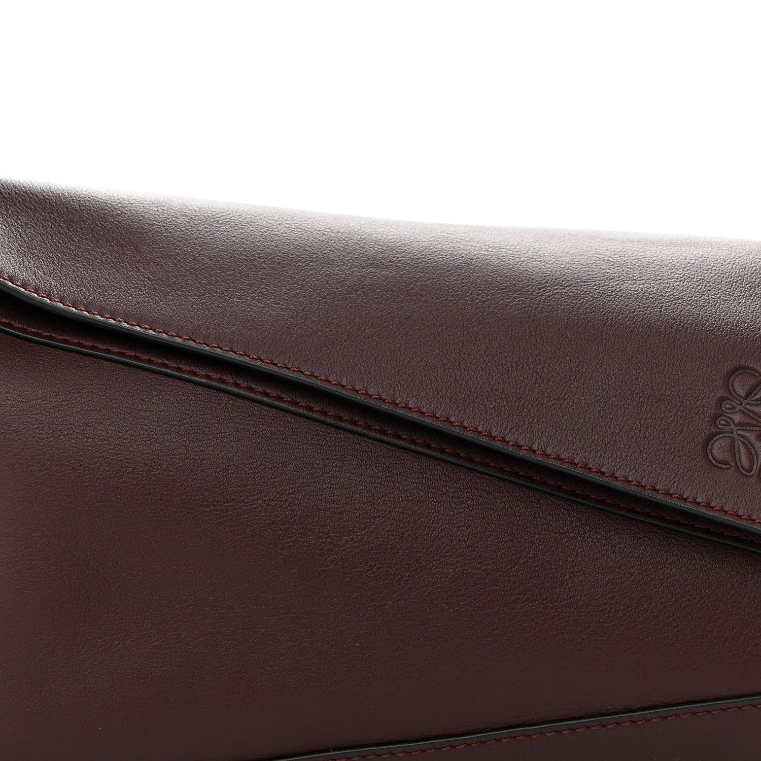 Loewe Calfskin Puzzle Hobo Prune 7 of 10