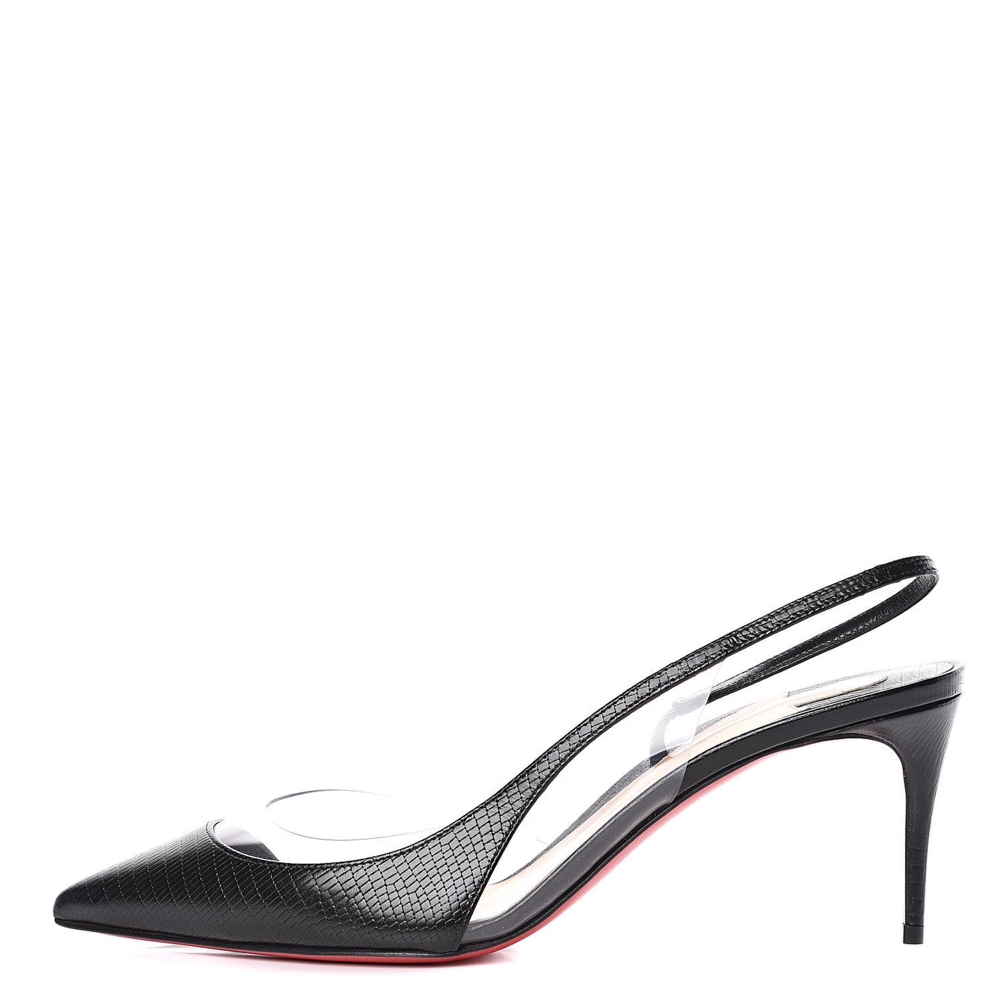 Calf Zarli PVC Optisexy 70 Pumps 39.5 Black