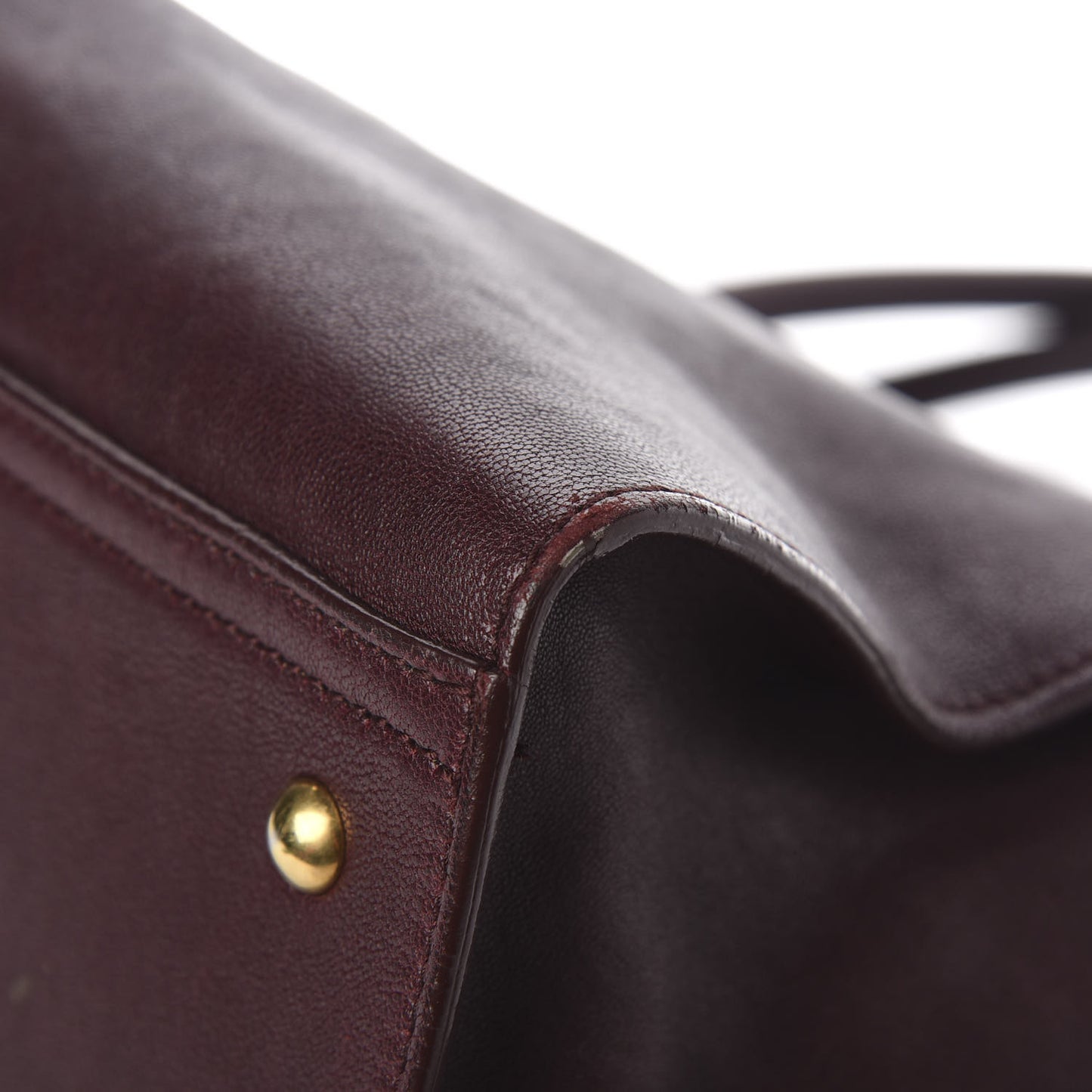 Sheepskin Medium Cabas ChYc Plum
