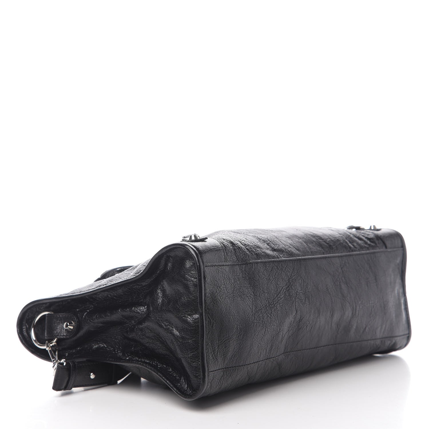 Balenciaga Agneau Classic Silver Hardware City Black 3 of 9