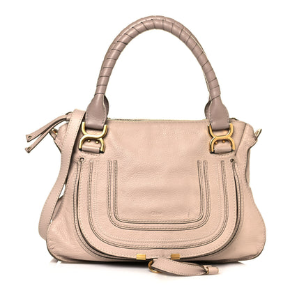 Chloe Calfskin Medium Marcie Satchel Pale Pink 1 of 17