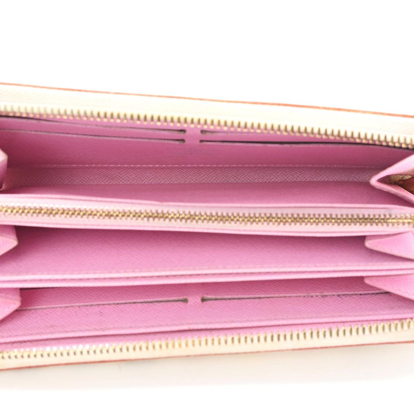 Monogram Multicolor Zippy Wallet White Litchi