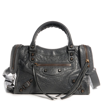 Balenciaga Agneau Mini City Gris Tarmac 1 of 11