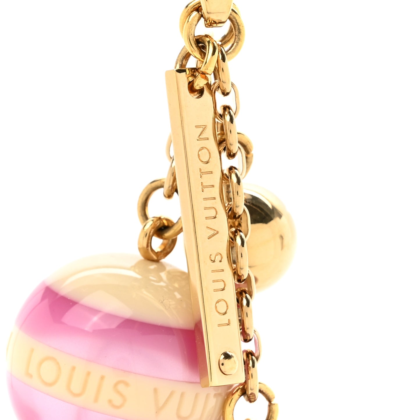 Mini Lin Croisette Bag Charm Violet