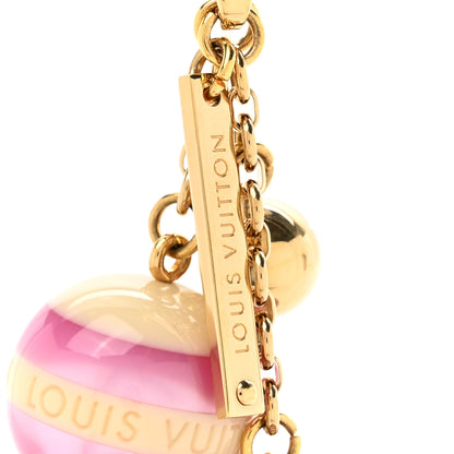 Louis Vuitton Mini Lin Croisette Bag Charm Violet 3 of 3