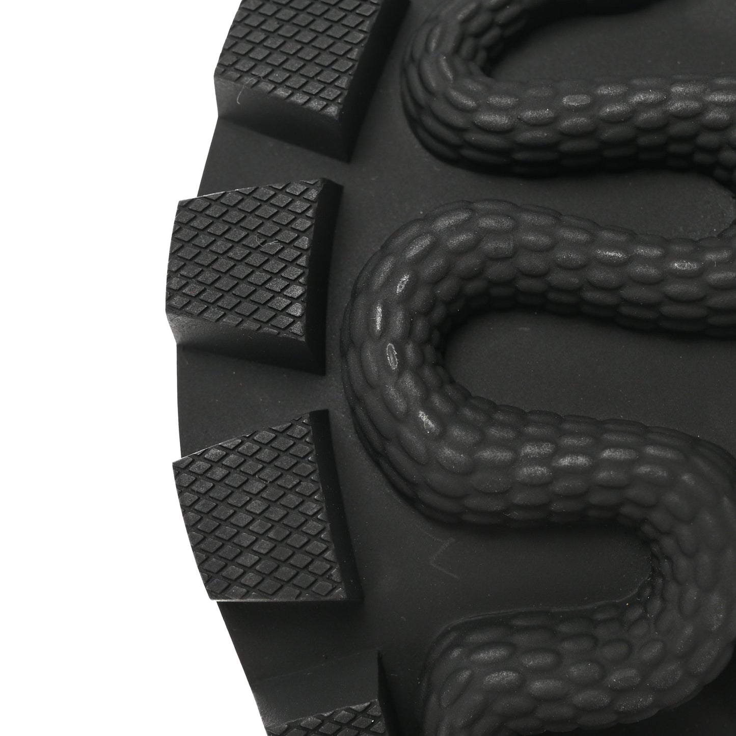 Magnum Calfskin Nappa Quilted Lace Up Ankle Boots 38.5 Black