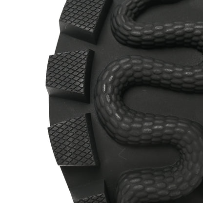 Gucci Magnum Calfskin Nappa Quilted Lace Up Ankle Boots 38.5 Black 13 of 15