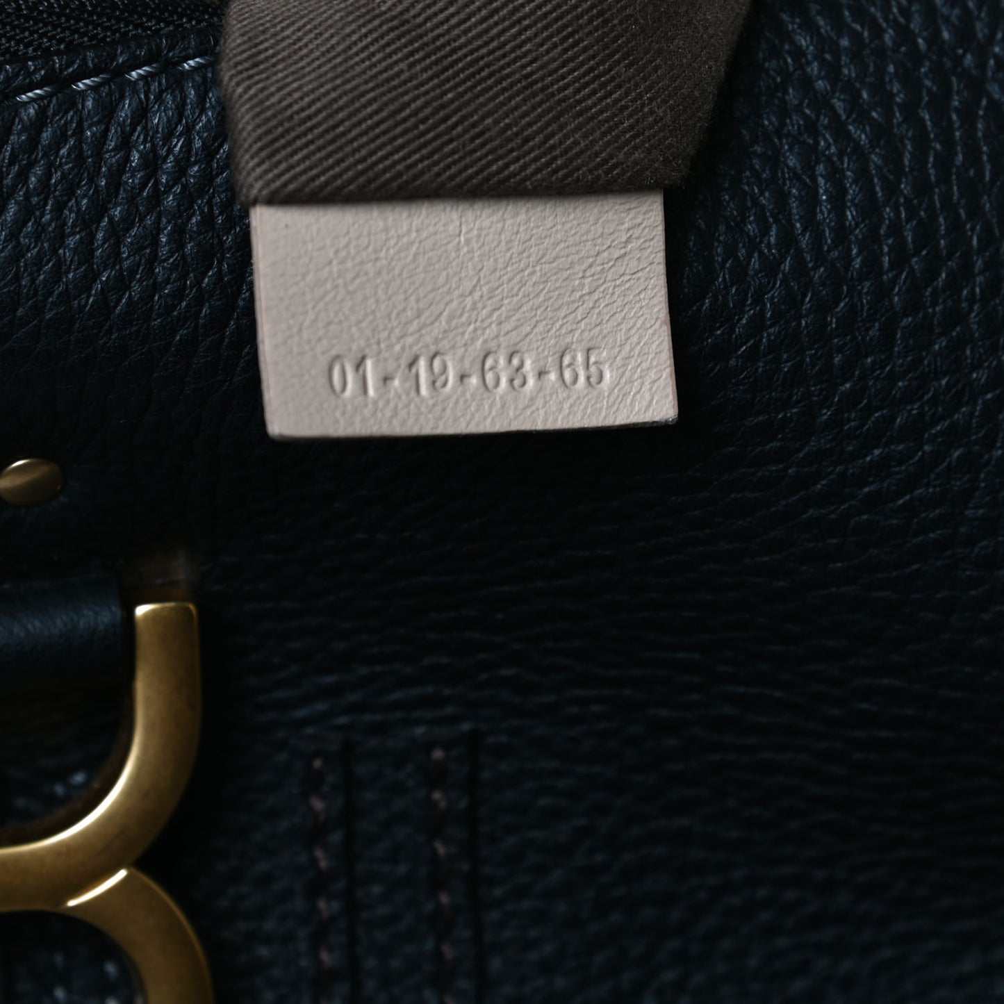 Calfskin Medium Marcie Satchel Black