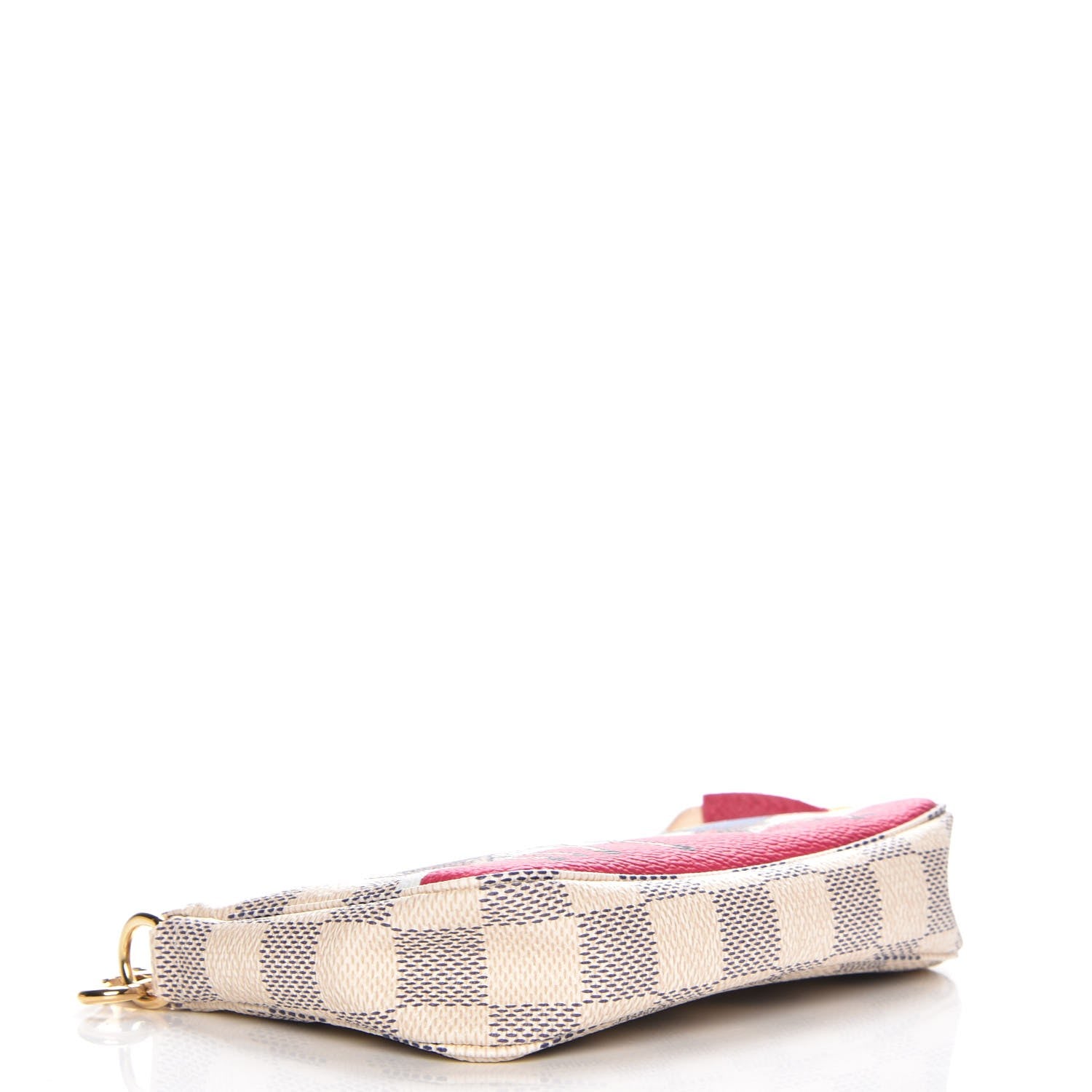 Louis Vuitton Damier Azur 2017 Christmas Animation Mini Pochette Accessories 4 of 7