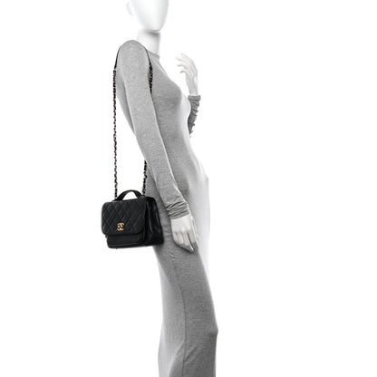 Chanel Caviar Quilted Medium Business Affinity Flap Black 2 of 11