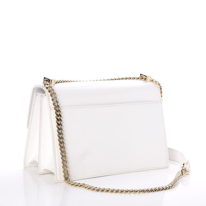 Versace Patent Large Diamante Flap White 3 of 12
