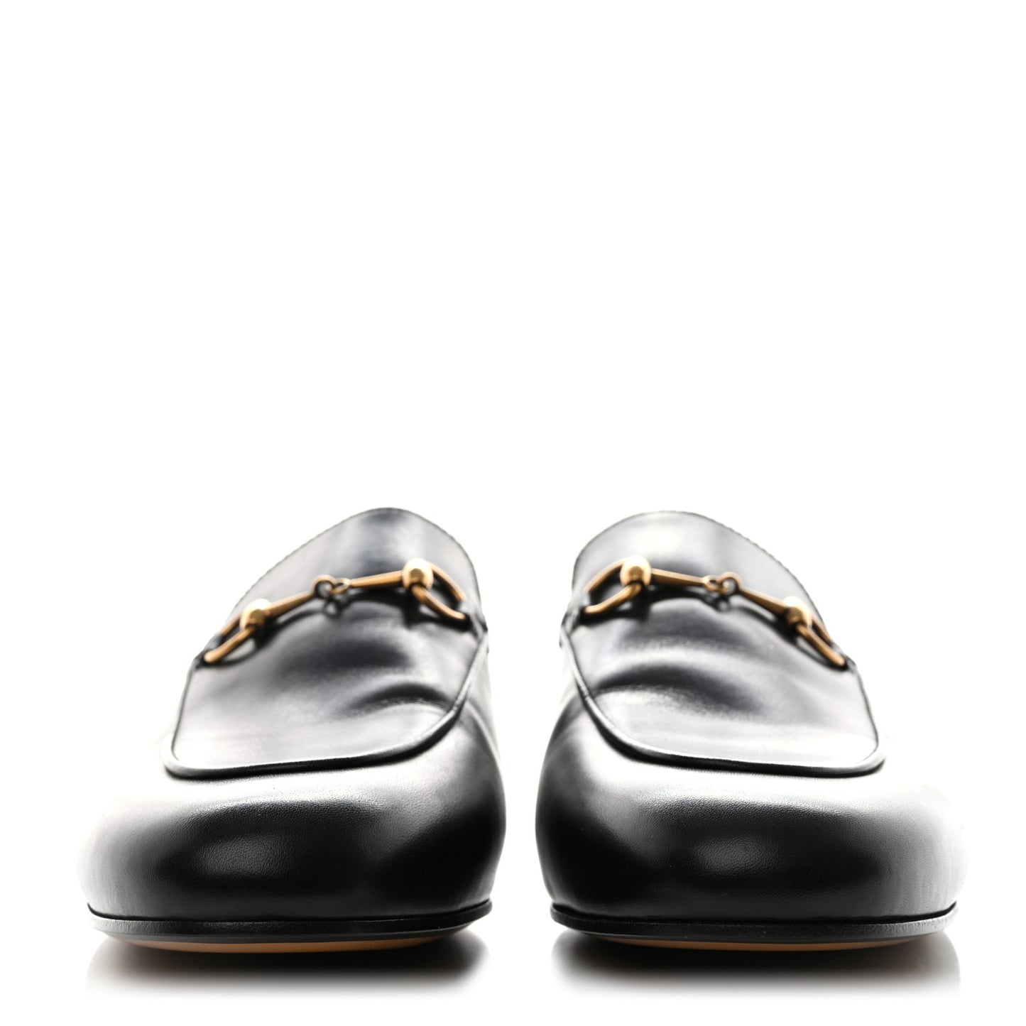 Calfskin Womens Princetown Slippers 39 Black