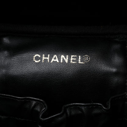 Chanel Caviar Vanity Cosmetic Case Black 6 of 10