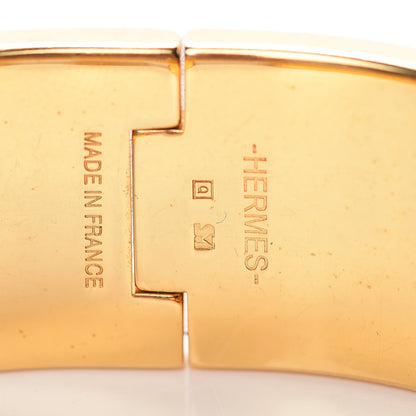 Hermes Enamel Wide Clic Clac H Bracelet PM Black 4 of 4