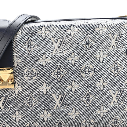 Louis Vuitton Monoglam Side Trunk MM Blue 7 of 9