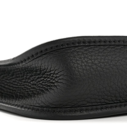 Hermes Taurillon Clemence Evelyne TPM Black 23 of 34