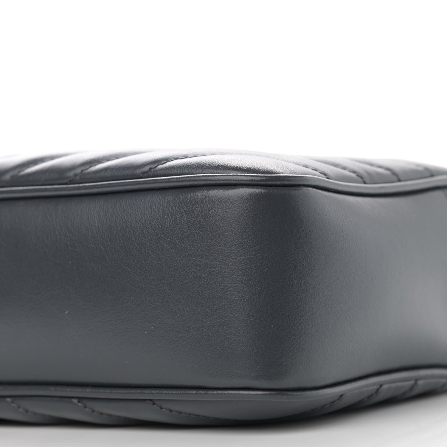 Saint Laurent Calfskin Matelasse Monogram Lou Camera Bag Dark Smog 10 of 11