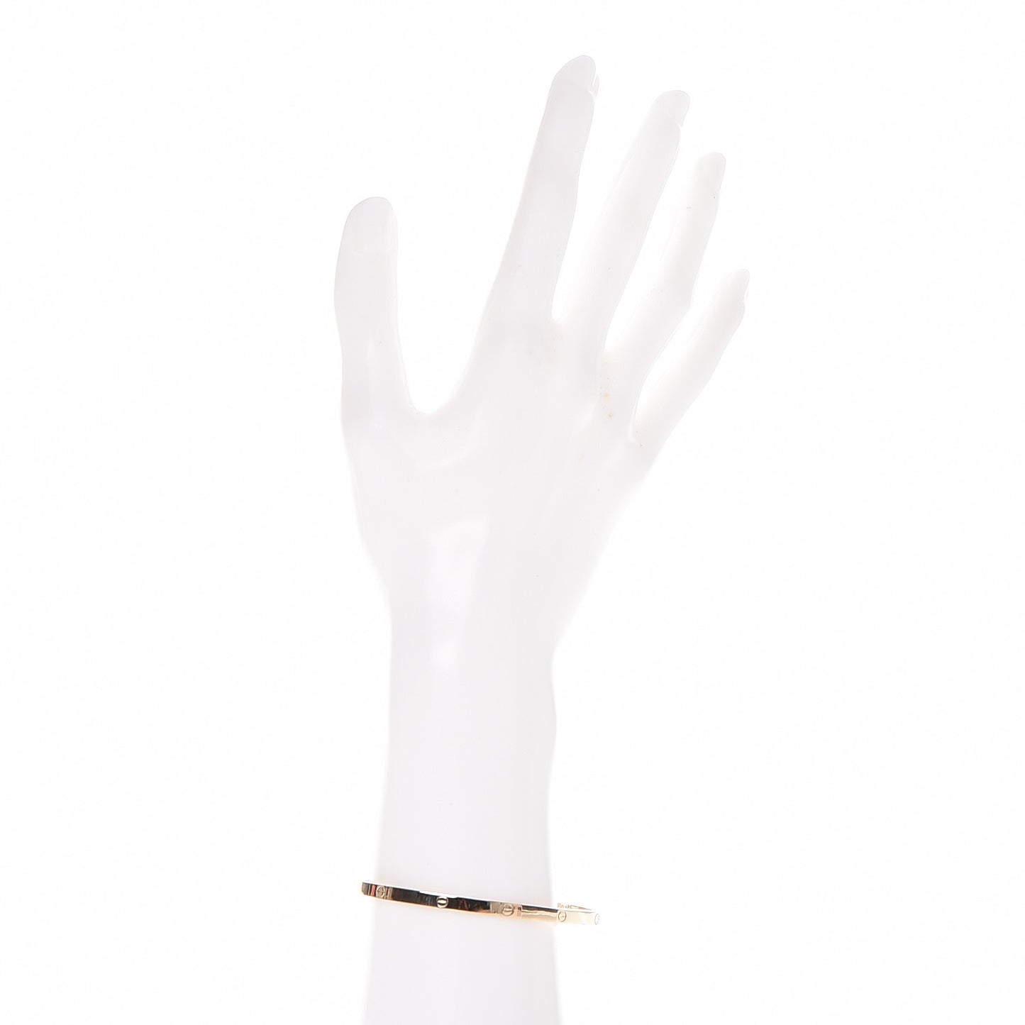 18K Yellow Gold Small LOVE Bracelet 19