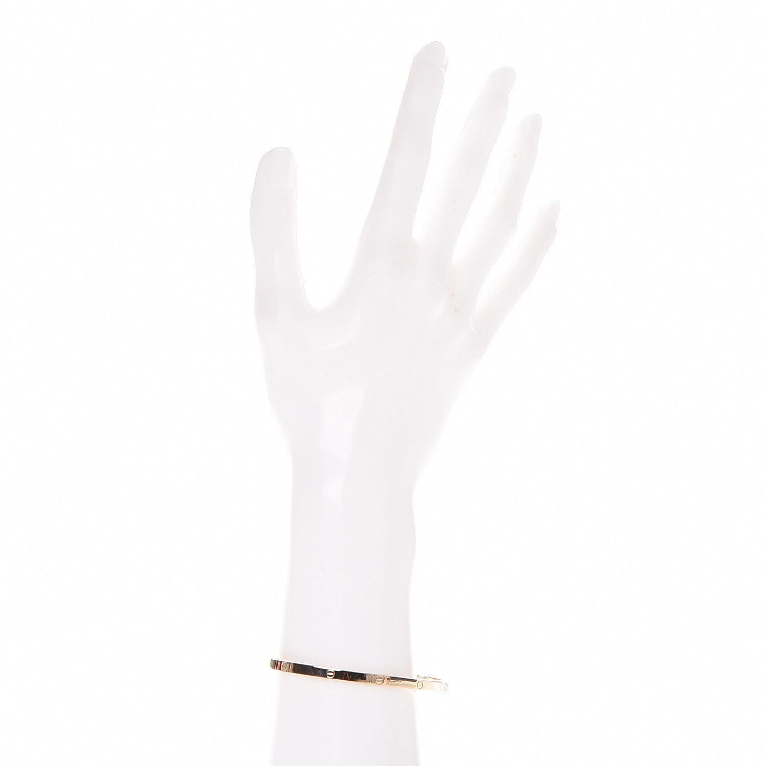 Cartier 18K Yellow Gold Small LOVE Bracelet 19 2 of 2