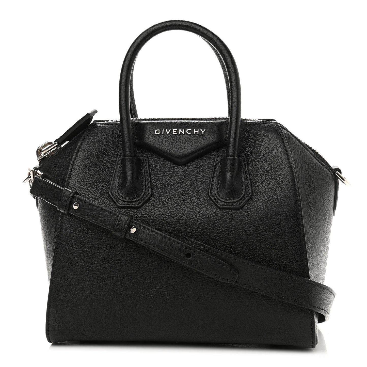Sugar Goatskin Mini Antigona Black